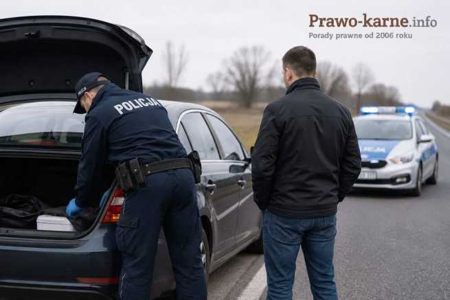 Kiedy policja może przeszukać samochód w poszukiwaniu narkotyków?